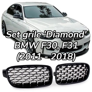 Grila BMW F30 F31 DIAMOND look - Img 1