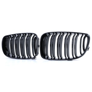 Grila dubla BMW E81 E82 E87 E88 FL (2007 - 2011) M-LOOK - Img 3