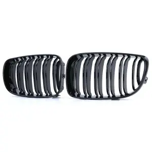 Grila dubla BMW E81, E82, E87, E88 FL (2007 - 2011) M-LOOK - Img 4
