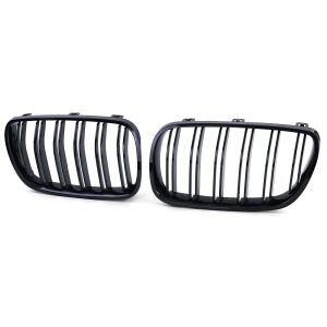 Grila dubla BMW E83 X3 (2007 - 2010) M-Look negru lucios - Img 2