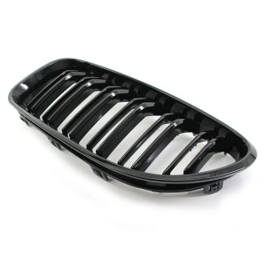 Grila dubla BMW F06, F12, F13 M-LOOK negru lucios - Img 5