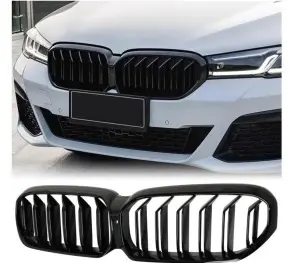 Grila dubla BMW G30 G31 G38 'Nightvision' LCI M-LOOK - Img 2
