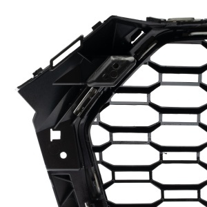 Grila fara emblema Audi A4 B9 (2015 - 2019) negru lucios PDC - Img 5