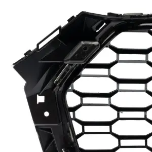 Grila fara emblema Audi A4 B9 (2015 - 2019) negru lucios PDC - Img 5