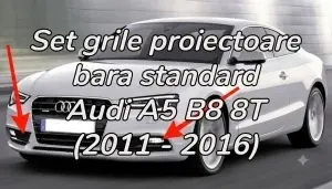 Grila proiectoare Audi A5 B8 8T (2011 - 2016)