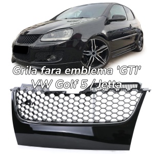 Grila sport fara emblema VW Golf 5, Jetta 'GTI look'