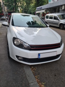 Grila sport fara emblema VW Golf 6 RS 'GTI look' fagure - Img 5