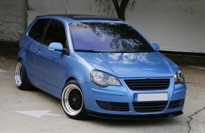 Grila sport fara emblema VW Polo 9N3 (2005 - 2009) - Img 6