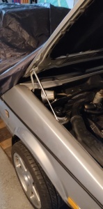HoodLift amortizoare / telescoape capota VW Golf 1, Jetta MK1 - Img 3