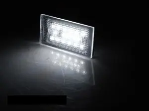 Iluminare numar inmatriculare BMW E46 coupe, M3 LED - Img 2