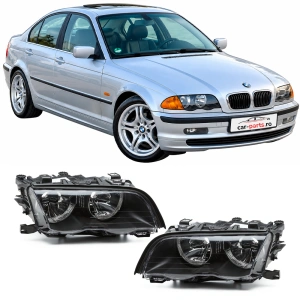 Set faruri BMW E46 NFL look negru