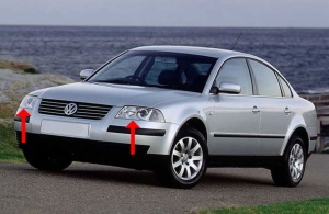 Set faruri VW Passat B5.5 3BG cu lupa - Img 4