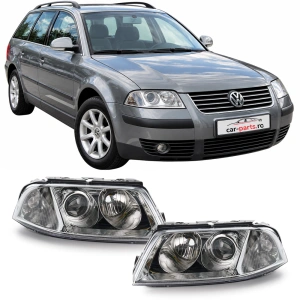 Set faruri VW Passat B5.5 3BG cu lupa