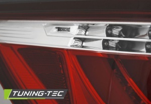 Stopuri BMW E60 NFL LED BAR rosu clar - Img 2