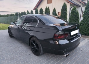 Stopuri BMW E90 NFL rosu fumuriu - Img 5
