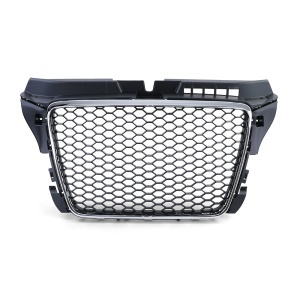 Grila Audi A3 8P (2008 - 2012) 'RS Style' crom negru PDC - Img 5