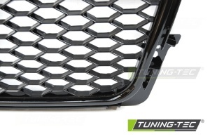 Grila Audi A4 S4 B8 (2008 - 2011) 'RS Style' negru lucios - Img 4