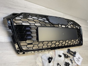 Grila Audi A5 (2016 - 2019) negru lucios - Img 5