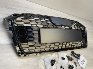 Grila Audi A5 (2016 - 2019) negru lucios - Img 5
