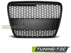 Grila Audi A6 C6 (2004 - 2008) 'RS Style' negru mat PDC - Img 2