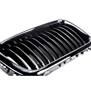 Grila BMW E38 negru lucios - Img 4