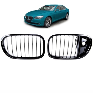 Grila BMW F01, F02 Nightvision negru lucios - Img 3