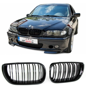 Grila dubla BMW E46 FL facelift (2001 - 2005) M-LOOK - Img 2