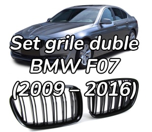 Grila dubla BMW GT F07 M-LOOK negru lucios - Img 1