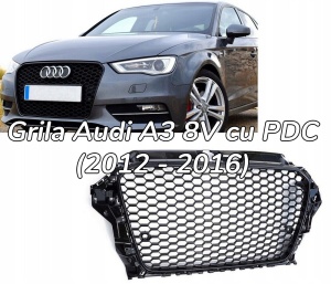 Grila fara emblema Audi A3 8V (2012 - 2016) 'RS Style' - Img 1