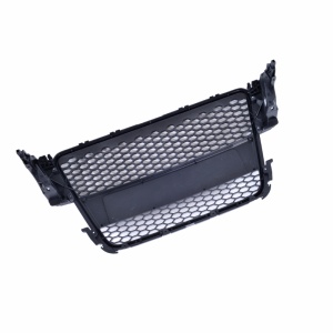 Grila fara emblema Audi A5 8T (2007 - 2011) 'RS Style' negru lucios - Img 6