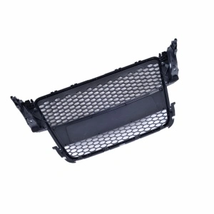 Grila fara emblema Audi A5 8T (2007 - 2011) 'RS Style' negru lucios - Img 6