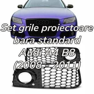 Grila proiectoare AUDI A4 B8 (2008 - 2011) 'RS Style'