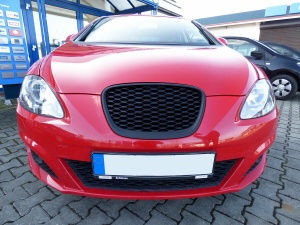 Grila sport fara emblema Seat Leon 1P Altea 5P facelift fagure (2009 - 2012) - Img 6