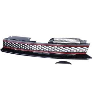 Grila sport fara emblema VW Golf 6 RS 'GTI look' fagure - Img 2