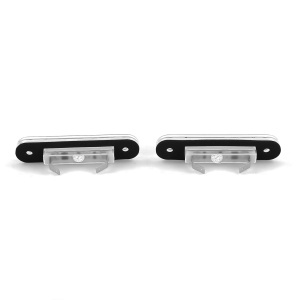 Iluminare numar inmatriculare Mercedes 190 W201, W202, W124 cu LED - Img 6
