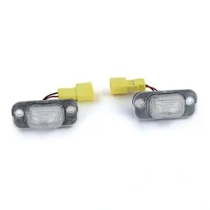 Iluminare numar inmatriculare VW Golf 2, Jetta MK2, Seat Toledo cu LED - Img 4