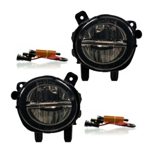 Proiectoare ceata BMW F20 F21 F22 F23 F30 F31 F32 F33 F34 F36 cu LED fumuriu - Img 2