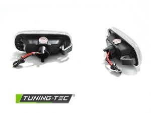Semnalizari aripa Audi A4 B6, B7, A3 8P, A6 C6 LED DINAMIC alb - Img 3