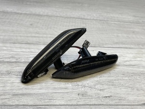 Semnalizari aripa BMW E81, E82, E87, E88, E46, E90, E91, E92, E93, E60, E61 LED Dinamic fumuriu - Img 5