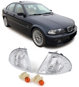 Semnalizari BMW E46 NFL alb