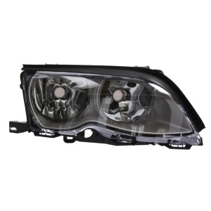 Set faruri BMW E46 FL look negru - Img 3