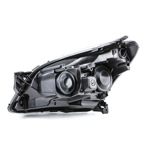Set faruri Opel Astra H, GTC, Twintop look negru - Img 4