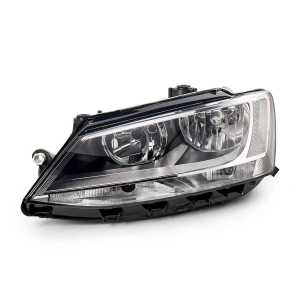 Set faruri VW Jetta (2010 - 2017) look negru - Img 2