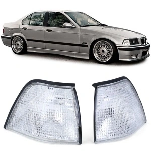 Set semnalizari BMW E36 sedan, touring, compact alb