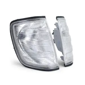 Set semnalizari Mercedes W124 albe - Img 3