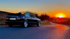 Set stopuri VW Golf 1 MK1, cabrio rosu clar - Img 5