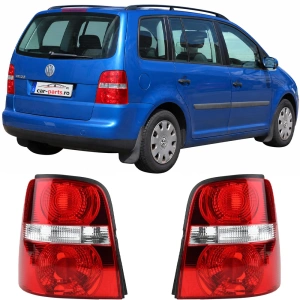 Set stopuri VW Touran rosu clar