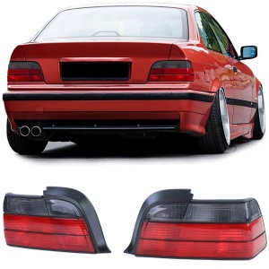 Stopuri BMW E36 coupe cabrio rosu fumuriu