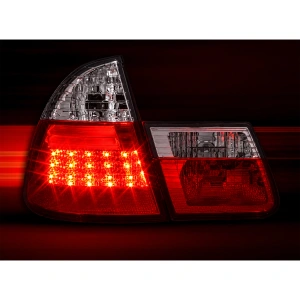 Stopuri BMW E46 Touring break LED rosu clar - Img 2