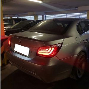 Stopuri BMW E60 NFL LED BAR rosu clar - Img 9